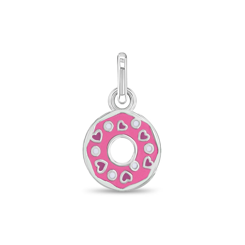 Pink & White Donut