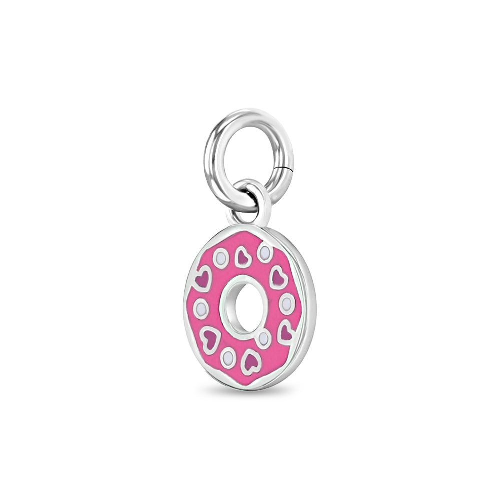 Pink & White Donut