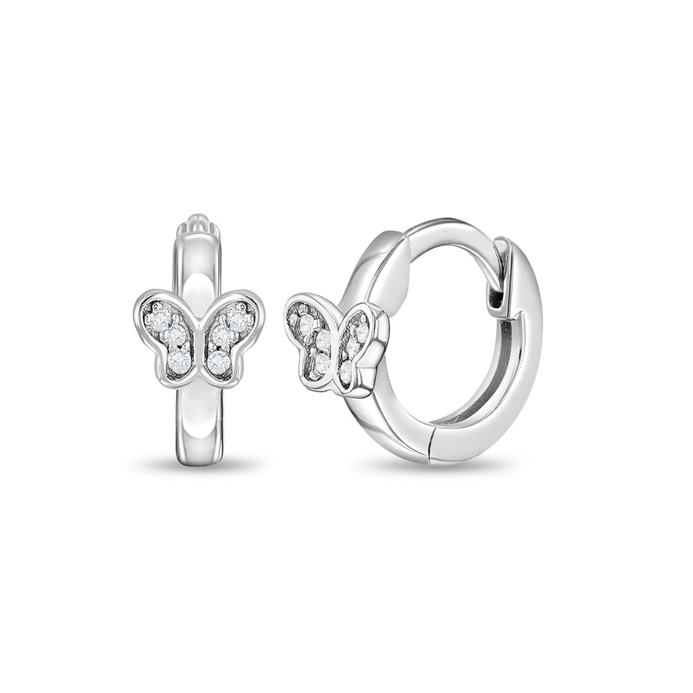 Platinum earrings for hot sale baby girl