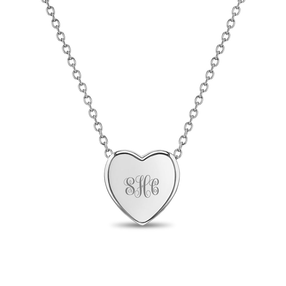 Heart Initial Bracelet for Women Hypoallergenic Letter H Bracelet 925 Sterling Silver Link Chain, Women's, Size: One Size