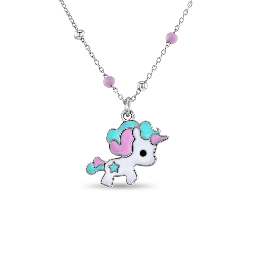 Unicorn Jewelry | Kids Unicorn Necklace & Earrings Girls