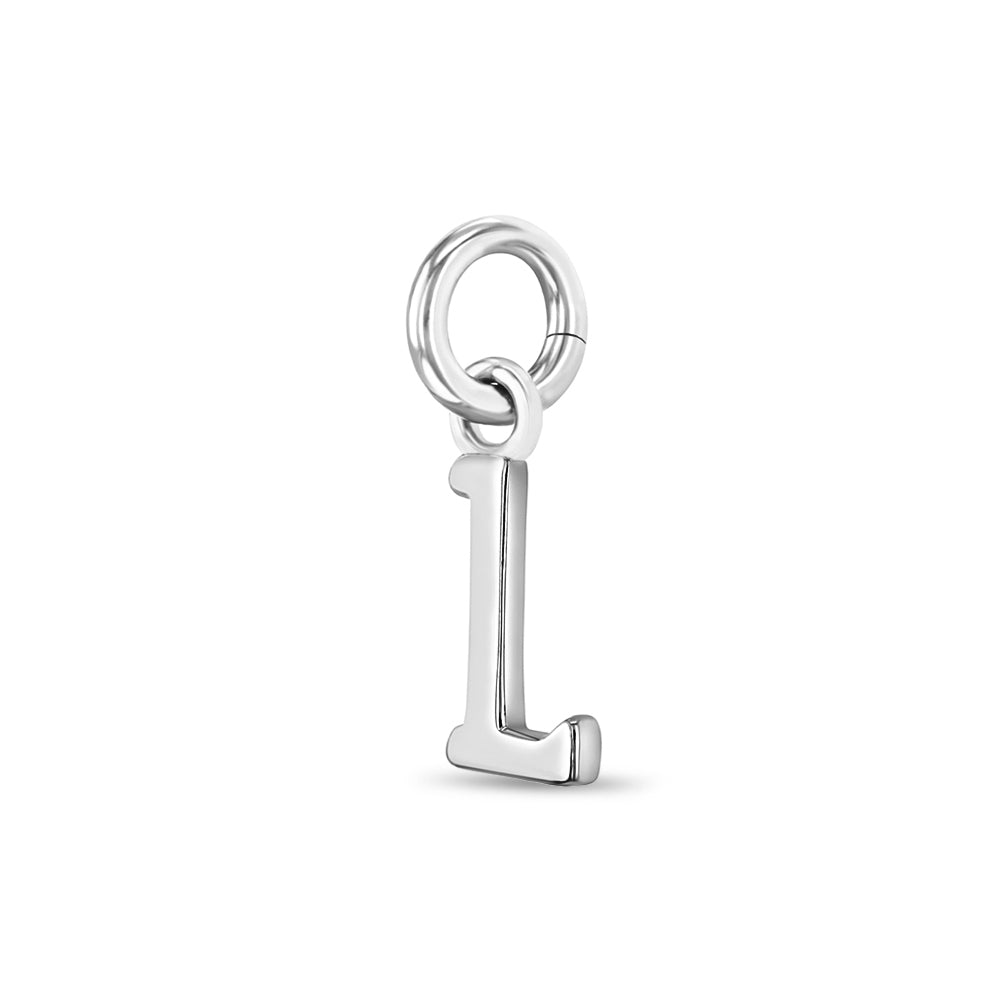 Numbers & Initials, Wholesale Sterling Silver Charms - 925Express