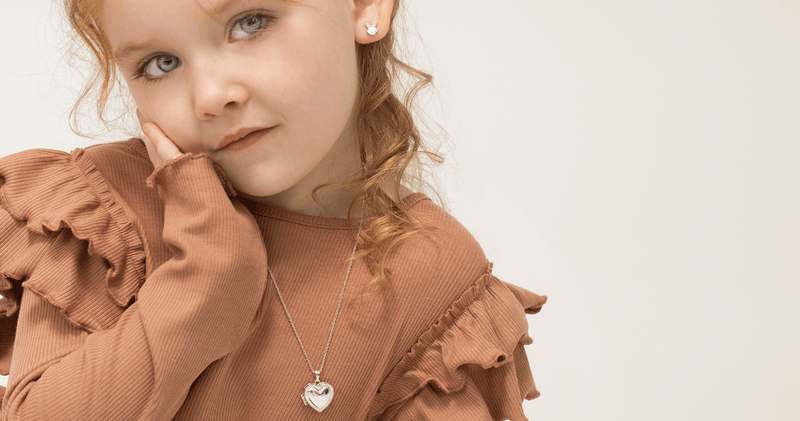 Magical Rainbow Kids / Children's / Girls Pendant/Necklace With Charms